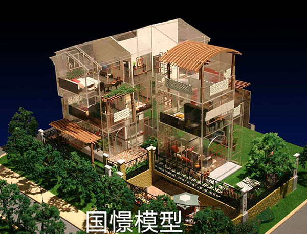 托克托县建筑模型