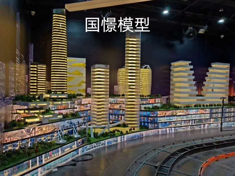 托克托县建筑模型