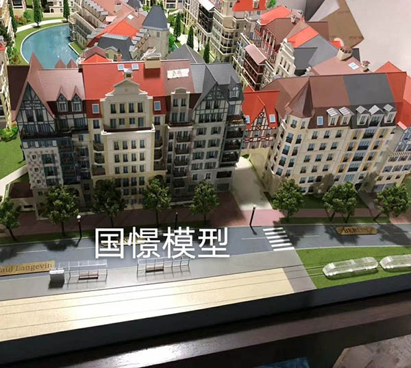 托克托县建筑模型