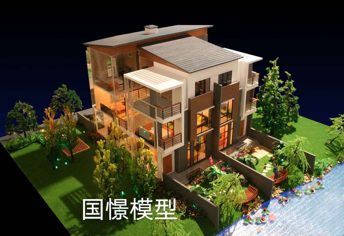 托克托县建筑模型